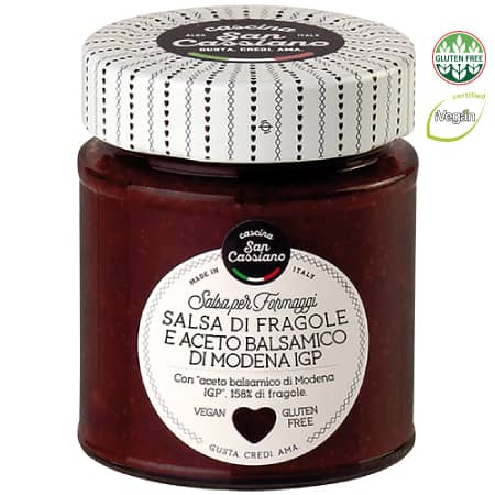 Condiment | de fraises au vinaigre balsamique de Modène IGP | 170g