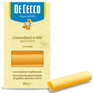 Cannelloni N°100 aux œufs 250g