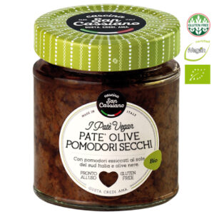 Pâté végétal | tomates séchées | olives noires bio 130g