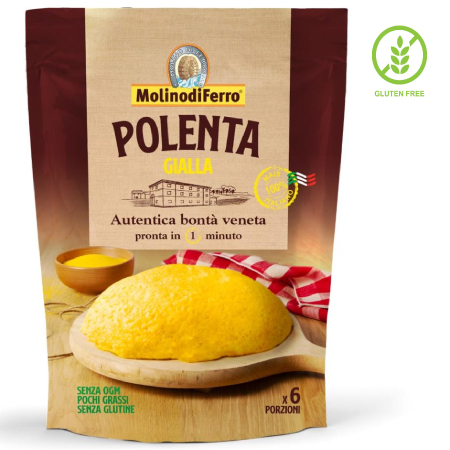 Polenta jaune instantanée 375g