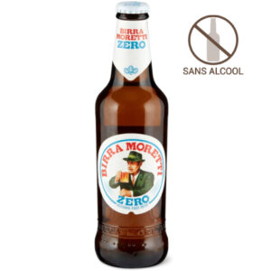 Bière Moretti SANS ALCOOL 33cl 0,0%