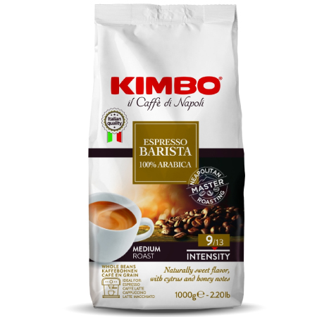 Café en grains Kimbo intensité 9/13 1kg