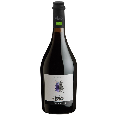 #BIO Nero d'Avola Sicilia Doc Vegan 75cl